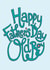 Funny Father's Day Card | Happy Father's Day Old Boy created by The Curious Pancake