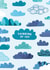 Classic Thinking Of You Card - Clouds created by The Curious Pancake