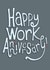 Classic Anniversary Card - Work Anniversary created by The Curious Pancake