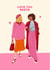 Classic Love And Friendship Card - Love You Bestie created by byRosybum