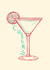 Cheers Cocktail Celebration Card created by Alice Ranson