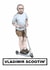 Funny Birthday Card - Vladimir Scootin' - Political Pun created by Quite Good Cards