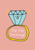 Cute Engagement Celebration Card created by Heather Buchanan