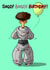 Funny Birthday Card - Baggy Jeans - Saggy Baggy Birthday created by Bryony Jackson Walters
