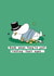 Cute Father's Day/Birthday Card - Moomin - Dads When They're Resting Their Eyes created by Moomin Characters