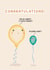 Cute Congratulations Card - So Happy I Could Burst - Balloon Pun created by Sydney Jo Designs