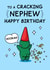 Funny Birthday Card For Nephew - Cracking Birthday Confetti Cannon created by Cheeky Legends