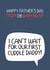 Happy Father's Day from the Baby Bump | Expecting Dad Card created by Laurent Collective