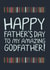 Happy Father's Day to my amazing godfather! | Godfather Card created by Laurent Collective