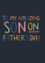 Heartfelt Father's Day Card | To My Amazing Son On Father's Day created by Laurent Collective