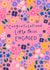 Pretty Engagement Card - For Bride - Floral Heart created by katie illustrated