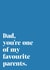 Dad, you're one of my favourite parents created by Alicia Maude Cards