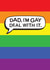 Anti-Father's Day Card - I'm Gay - LGBTQ+ created by The Boy and the Bear