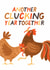 Funny Anniversary Card for Husband Wife or Couple – chicken illustration created by PaperPaper