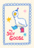 Cute Anniversary/Birthday Card - My Silly Goose created by Rebecca Bun