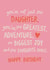Classic Birthday Card - For Daughter - Our Biggest Joy created by Sweetlove Press