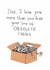 Funny Father's Day Card - Obsolete Cables created by The Curious Pancake