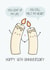 Cute 16th Anniversary - Wax - Pun created by Creaternet