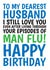 Funny Birthday Card - For Husband - Man Flu Joke created by @Cupsie's Creations