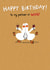Cute Birthday Card - To My Partner In Wine! - Ducks created by Hew Ma