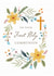 Classic Faith Card - First Holy Communion created by Laura Darrington Design Ltd.