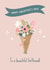 Classic Valentine's Day Card - For Girlfriend - Flowers created by Evie Garnett Designs