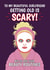 Funny Birthday Card – For Girlfriend — Scary Beauty Routines created by @Cupsie's Creations