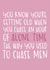 Funny Birthday Card - For Her - Chasing Alone Time Like You Used to Chase Men created by Brogan Thomas