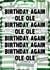 Fun Birthday Card - Football - Celtic Champions Again - Scottish Premier League Champions created by ZB CREATIVE
