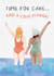 Classic Birthday Card - Cold Plunge - Swimming created by Dandelion Stationery
