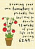 Funny Birthday Card - Tomato Growing - Money Saving created by Dandelion Stationery