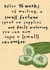 Funny Birthday Card - Vegetable Growing - Small Cucumber created by Dandelion Stationery