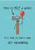 Funny Birthday Card - Get Hammered created by Dandelion Stationery
