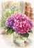 Hydrangeas created by Adeeba Faheem