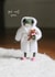 Cute Get Well Card - Knitted Frog - Dressing Gown - Heknitt created by lil wabbit