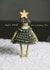 Cute Christmas Card - Rockin' Around the Christmas Tree - Knitted Frog - Heknitt created by lil wabbit