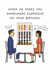Funny Petrol Station Birthday Card created by Picardso