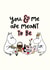 Cute Anniversary Card - Moomin - Meant To Be created by Moomin Characters