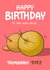 Funny Birthday Card - Tremendous Tits - Melons created by Bryony Jackson Walters