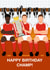 Arsenal F.C. Premier League Champions birthday card created by Paul Jones