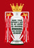 Arsenal Father’s Day Card - Premier League - Trophy created by Pink Peach Cards