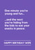 Funny Birthday Card - For Wife - Hiding From The Kids created by Lemonade Insight