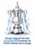 Classic Father's Day Card - Manchester City - FA Cup created by Percy & Pearl