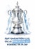Classic Birthday Card - Manchester City - FA Cup created by Percy & Pearl
