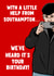 Funny Birthday Card - Southampton - Spygate - We've Heard It's Your Birthday! created by ZB CREATIVE