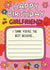 Classic Birthday Card - For Girlfriend - You're The Best Because created by @Laura Lonsdale Designs