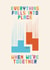 Cute Anniversary Card - Tetris Pieces - Everything Falls Into Place When We're Together created by Christine Cuddihy Illustration
