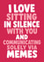Funny Birthday/Anniversary Card - Communicating With Memes created by Tiger Feet Creations