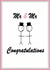 Gay Wedding Card for LGBTQ+ Men created by Matthew Holmes