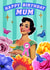Pretty Birthday Card For Mum - Retro Style Card created by Violet and Alfie